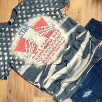 RTS Star Spangled Hammered Bleached Shirt