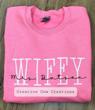 Personalized Mama, Wifey, Teacher shirt / sweatshirt