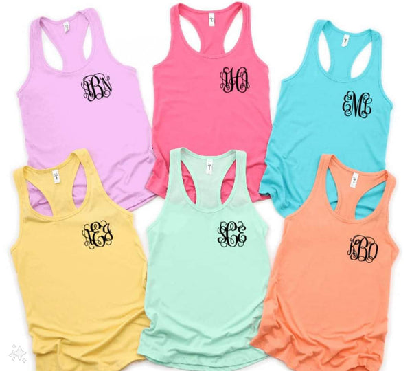 Monogram shirt / tank top