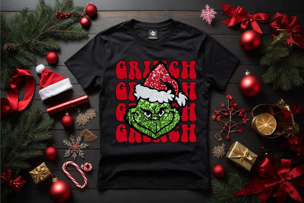 Glitter Grinch shirt / sweatshirt