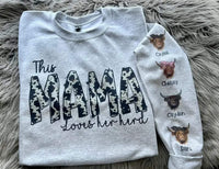 This Mama Loves Her Herd Highland Cows shirt / sweatshirt