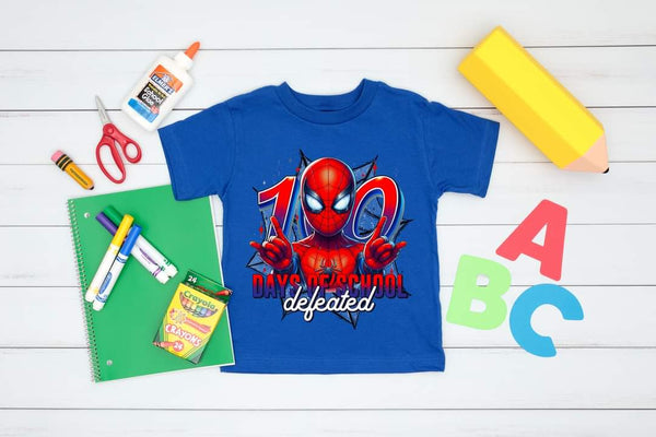 Spider 100 Days Of School shirt / sweatshirt