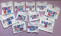 4th of July Kids Name Shirt