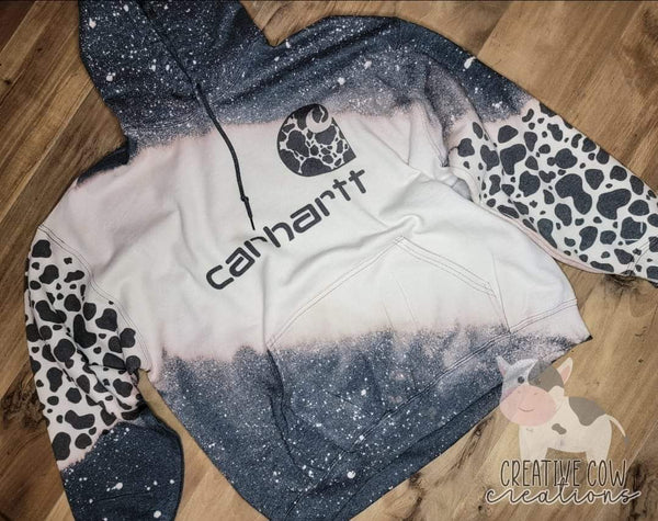 Bleached C Branded Cow shirt / sweatshirt