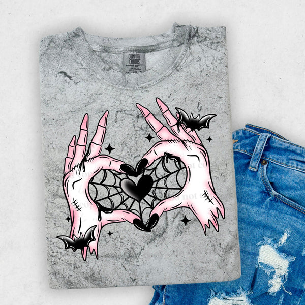 Pink Halloween Hands shirt / sweatshirt