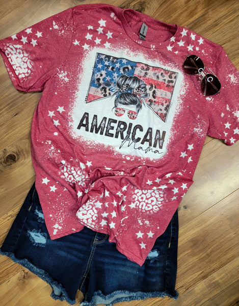 American Mama Leopard Shirt