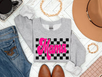 Checkered Retro Mama shirt / sweatshirt