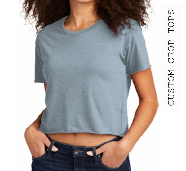 Custom Crop Top Listing XS - 2XL