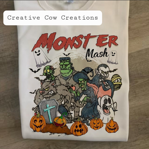 Vintage Monster Mash Shirt / Sweatshirt