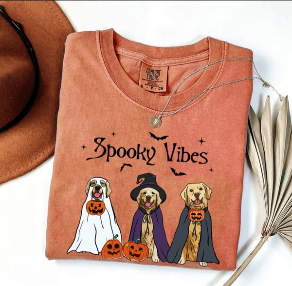 Golden Retriever Spooky Vibes shirt / sweatshirt