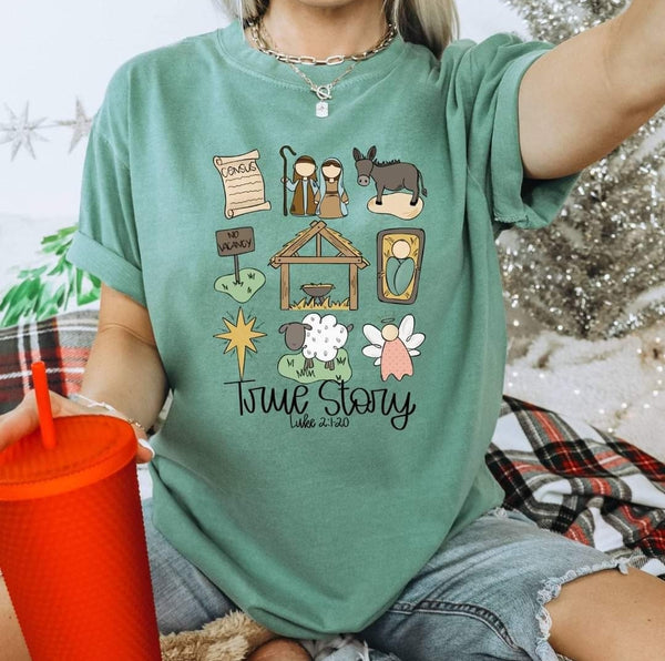 Christmas True Story shirt / sweatshirt