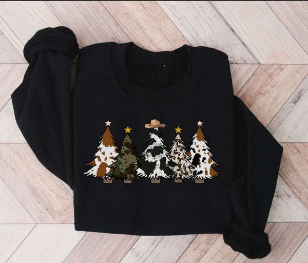 Western Christmas Tree shirt / sweatshirt