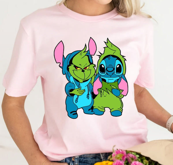 Grinch Stitch shirt / sweatshirt