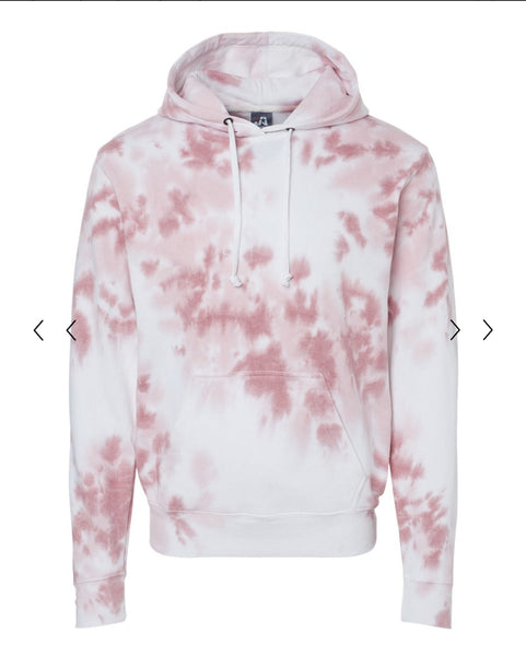 Rose Ice Dye Hoodie