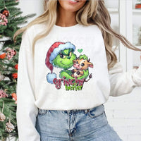 Grinchy Cow Lover shirt / sweatshirt