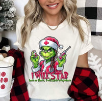 Grinchy Nurse shirt / sweatshirt