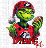 Grinchy Football Player shirt / sweatshirt