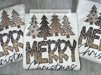 Merry Christmas Leopard shirt / sweatshirt