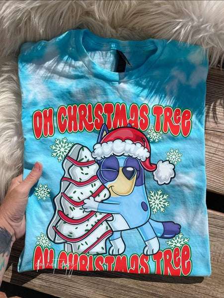 Christmas Tree Cake Dog shirt / sweatshirt
