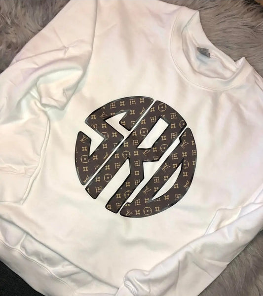 Boujee Monogram shirt / sweatshirt