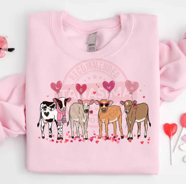 Valentines Day Cows shirt / sweatshirt