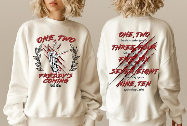 One Two Coming For You shirt / sweatshirt