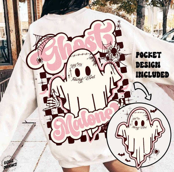 Ghost Malone shirt / sweatshirt