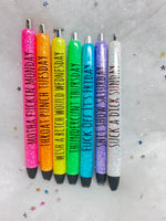 Weekday Pens, set of 5 or 7