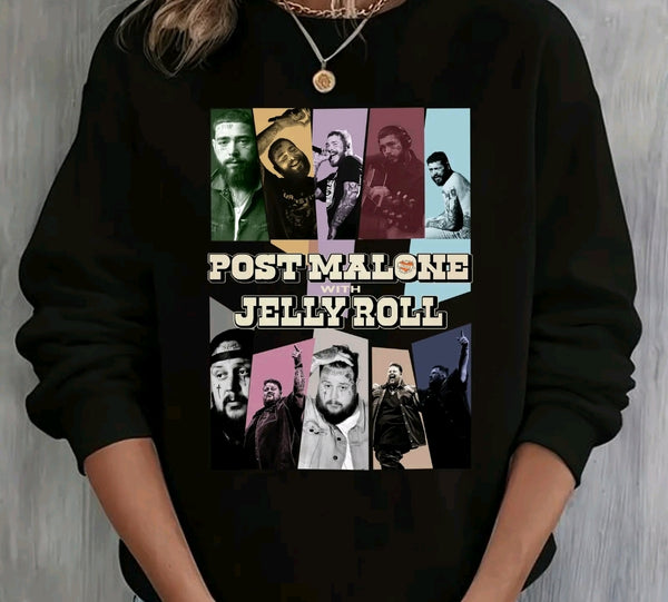 Post Malone & Jelly Roll shirt / sweatshirt