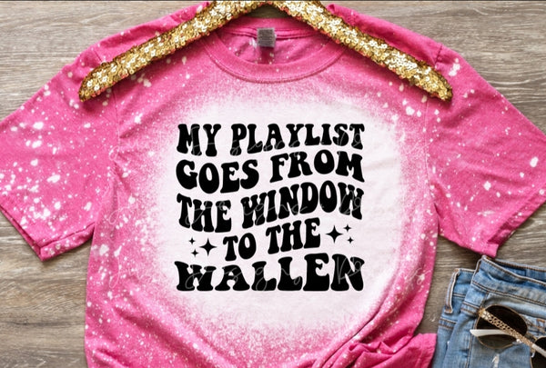 From The Window To The Wallen Shirt