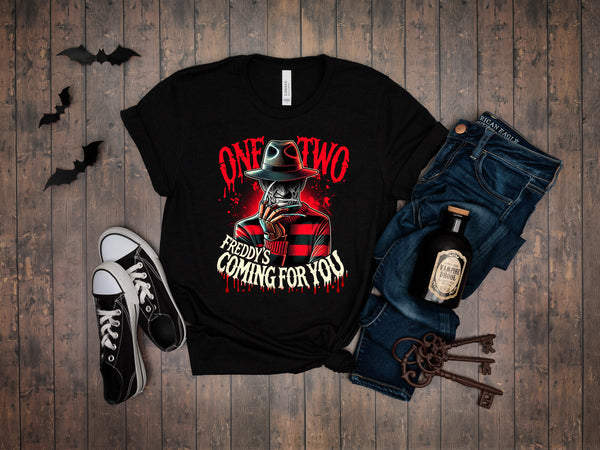 One Two Freddy's Coming For You shirt / sweatshirt