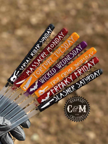 Weekday Pens, set of 5 or 7