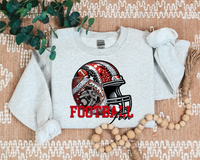 Rhinestone Football Fan shirt / sweatshirt