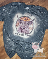 "Not in the Moood" Cow Shirt