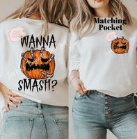 Wanna Smash Halloween Shirt / Sweatshirt