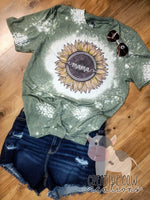 Mama Sunflower, Bleached Shirt
