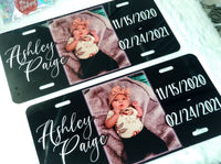 Personalized License Plates & Car Coasters